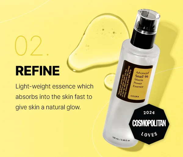 refine advanced snail mucin power essence