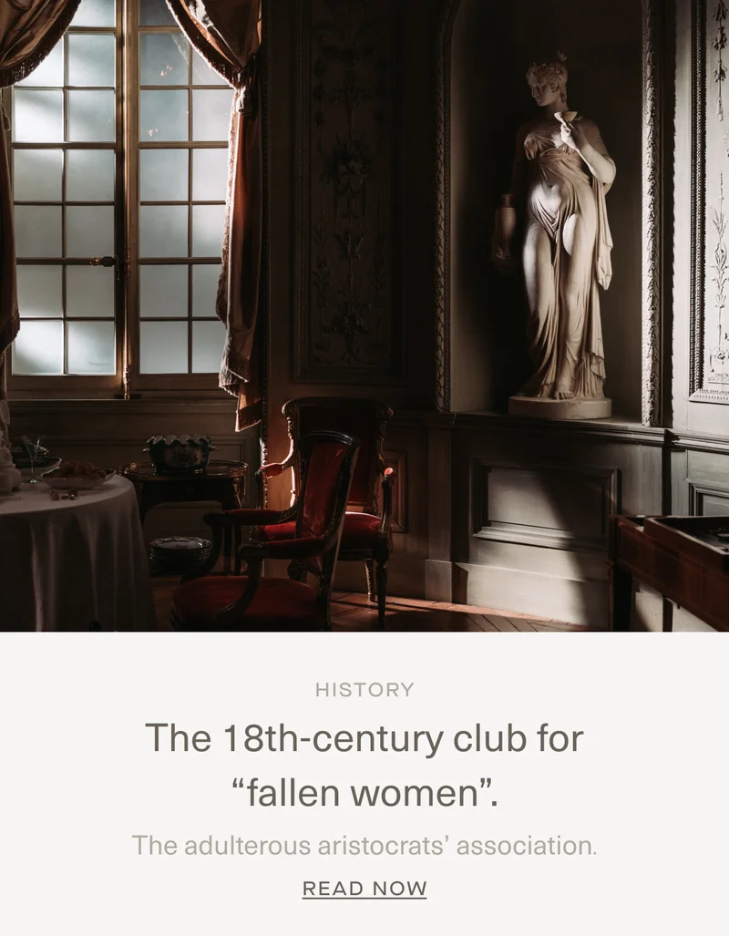 The 18th-century club for “fallen women”. | read now | read now