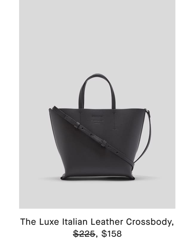 The Luxe Italian Leather Crossbody