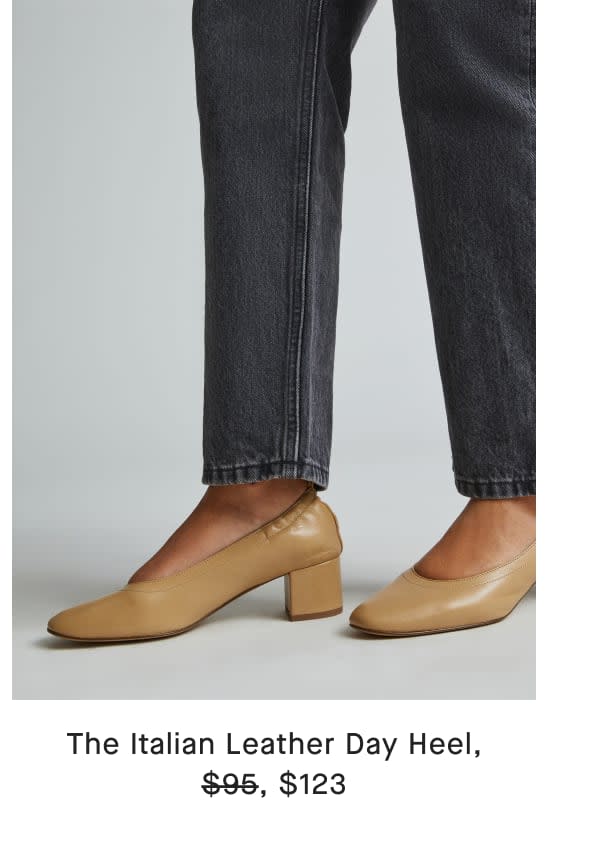 The Italian Leather Day Heel
