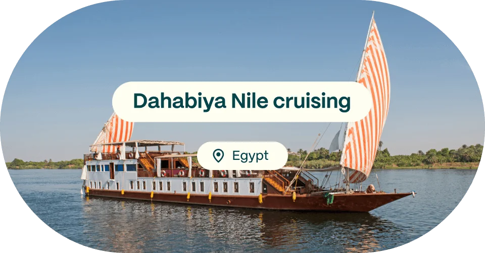Dahabiya Nile cruising, Egypt