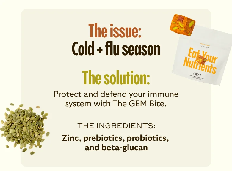 The issue: Cold + flu season