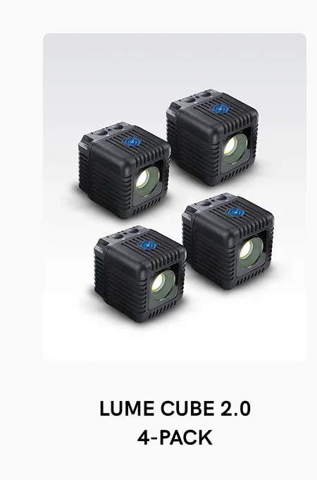 Lume Cube 2.0 4-Pack