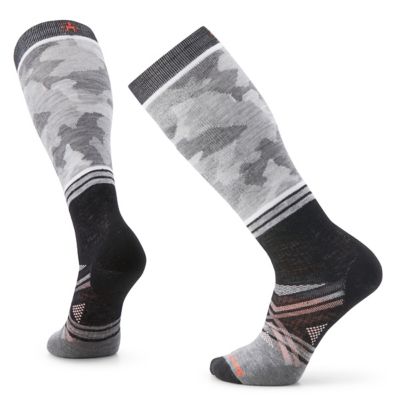 Ski Full Cushion Camo Over the Calf Socks
