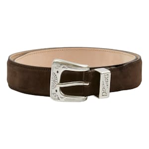 Suede Western Belt