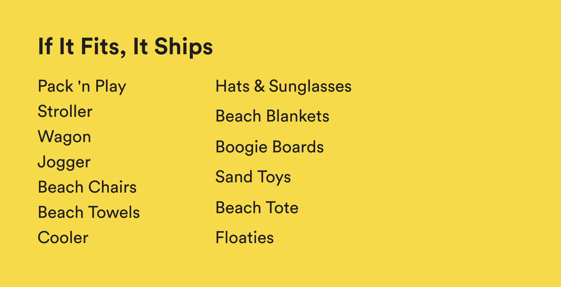 if it fits, it ships