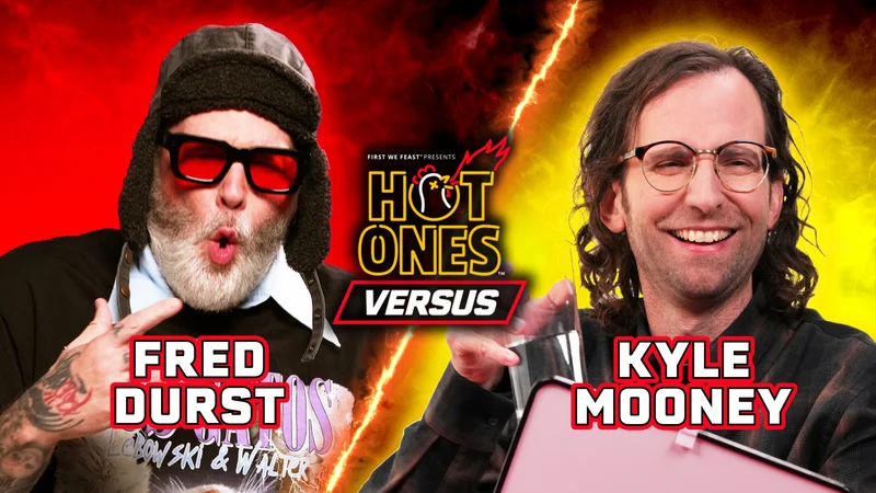 Limp Bizkit's Fred Durst vs. Kyle Mooney on Hot Ones Versus