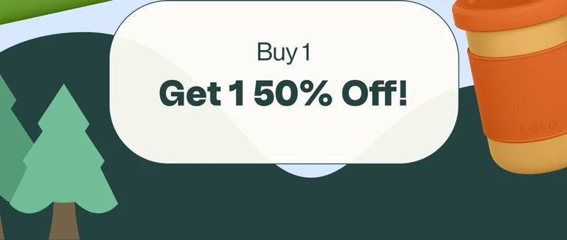 Buy 1 Get 1 50% Off !