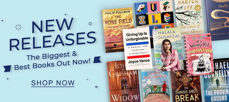 NEW RELEASES The Biggest & Best Books Out Now! | SHOP NOW