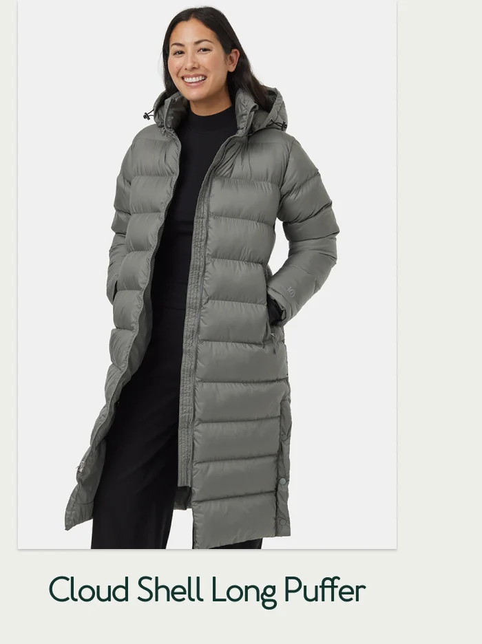 Cloud Shell Long Puffer