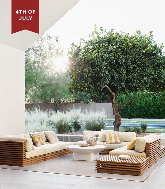 up to 30% off outdoor living