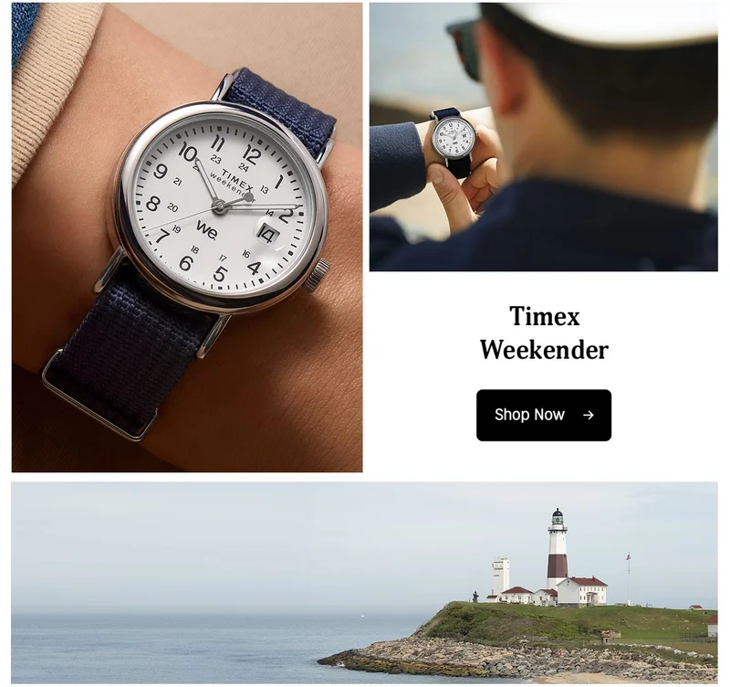 timex weekender