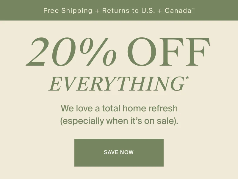 Save Now on Everything
