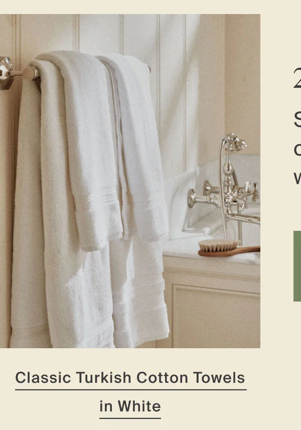 Save on Classic Turkish Cotton Towels