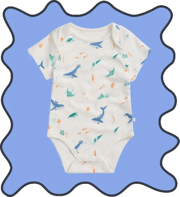 Ocean Dreams Short Sleeve Bodysuit