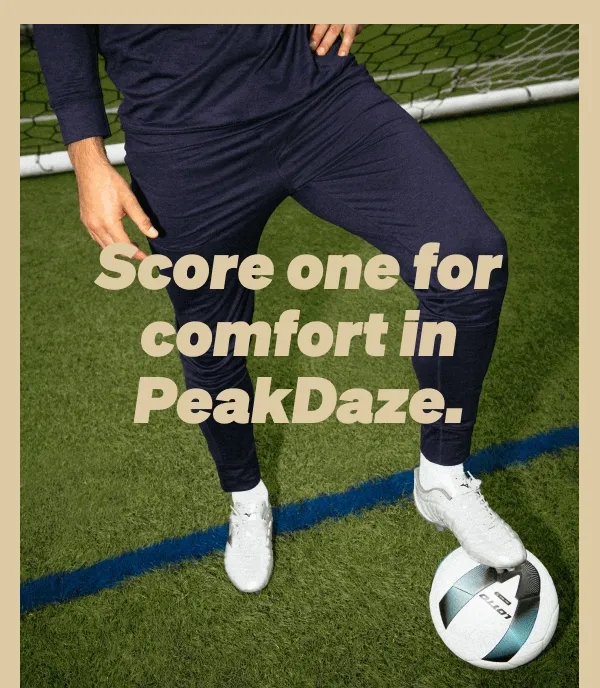 Score one for comfort in PeakDaze.