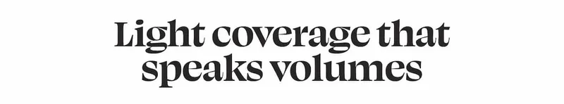 Light coverage