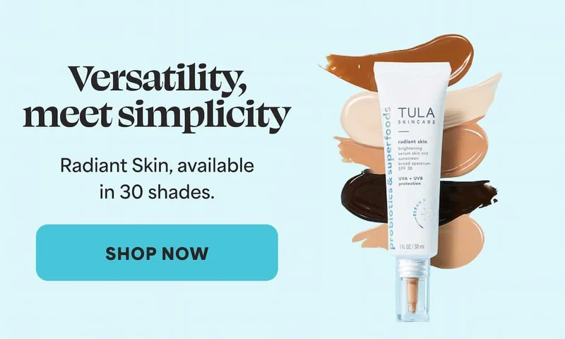 Versatility, meet simplicity Radiant Skin, available in 30 shades.