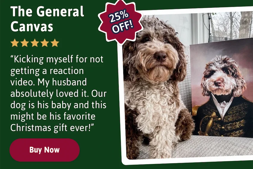 The General Custom Canvas - 25% Off. Buy Now.