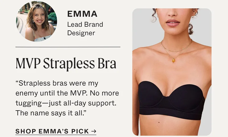 MVP Strapless Bra