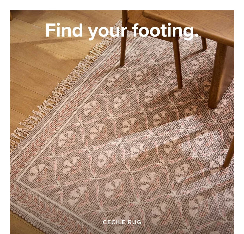 The Cecile Rug.