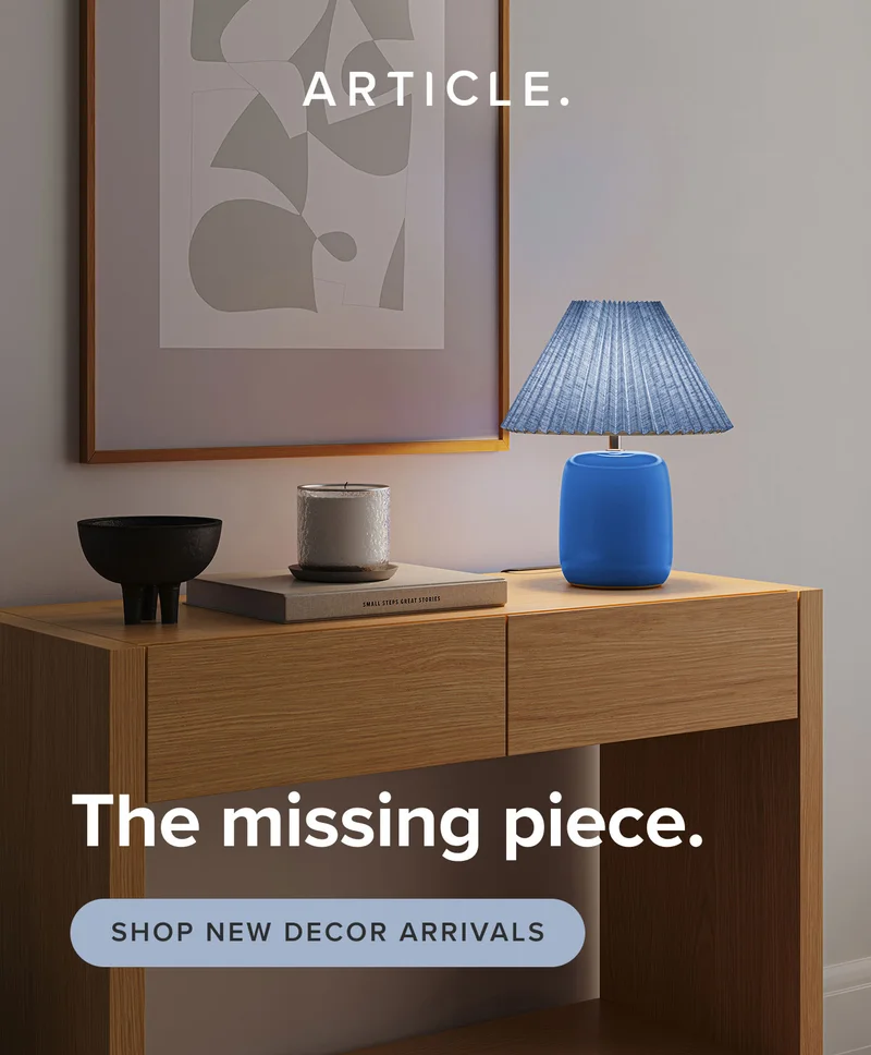 The missing piece. Shop new decor.