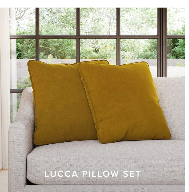 Lucca Pillow Set