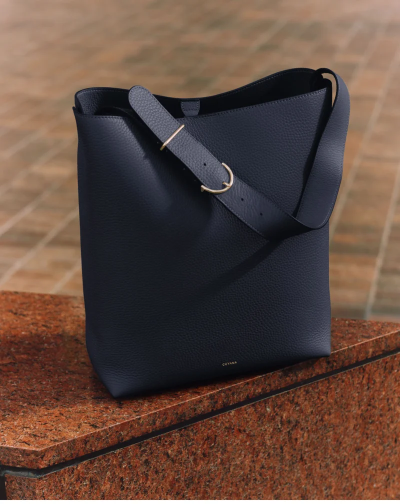 Oversized Linea Bag Navy