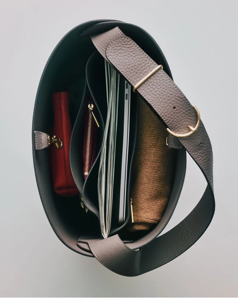 Oversized Linea Bag Clay