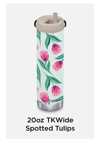 20oz TKWide Spotted Tulips