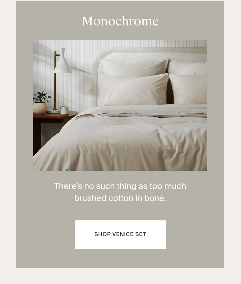 Shop Brushed Cotton Venice Set