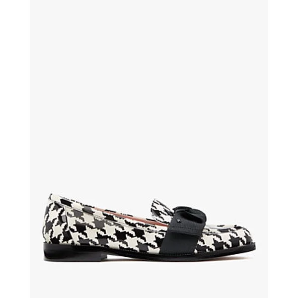Leandra Houndstooth Loafers