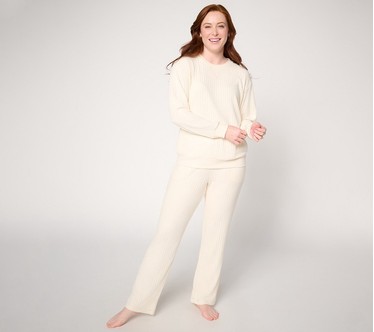 Berkshire Homewear Contrast Stitch Pullover and Pant Set