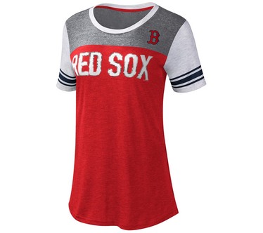 MLB Women's Grand Slam Short Sleeve Round Neck Tee