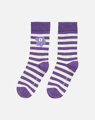Kasvaa Tasaraita Unikko Kioski socks