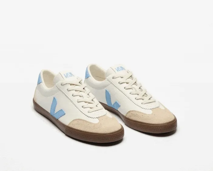 A GIF of colorful VEJA sneakers