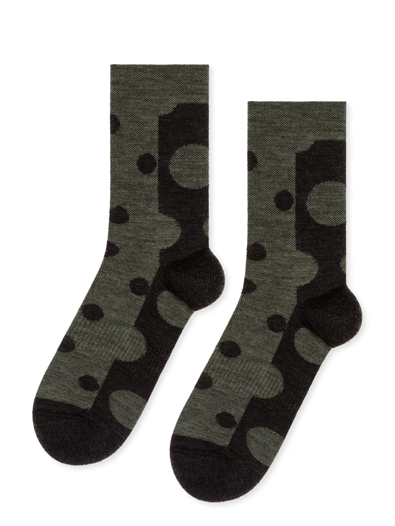 Image of Polka Dot Athletic Wool Crew