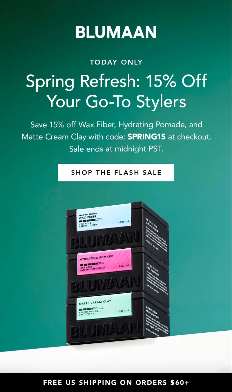 Spring Refresh Flash Sale