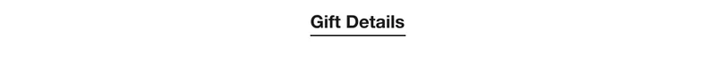 Gift Details