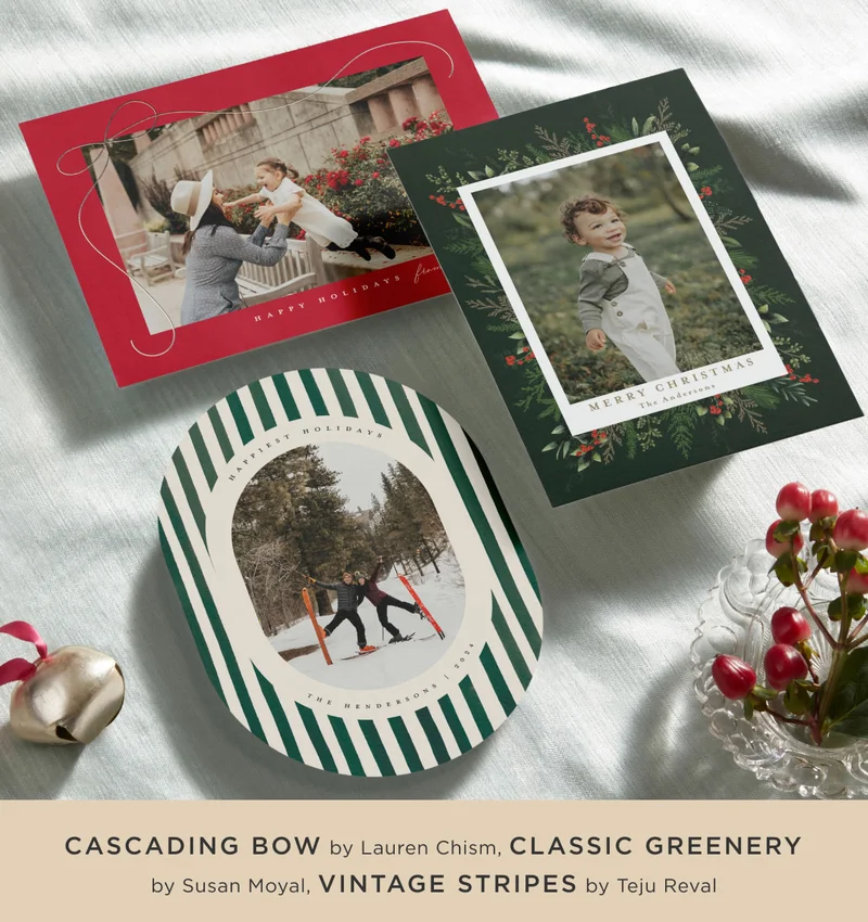 Cascading Bow, Classic Greenery