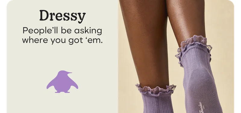 Dressy | People'll be asking where you got 'em.