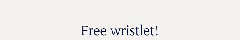 Free wristlet!