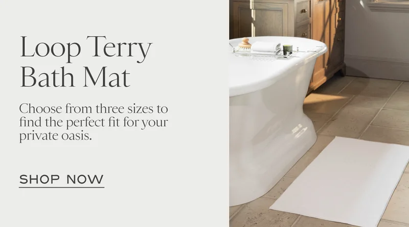Shop The Loop Terry Bath Mat