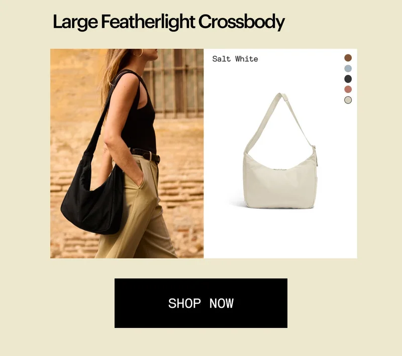 Large Featherlight Crossbody