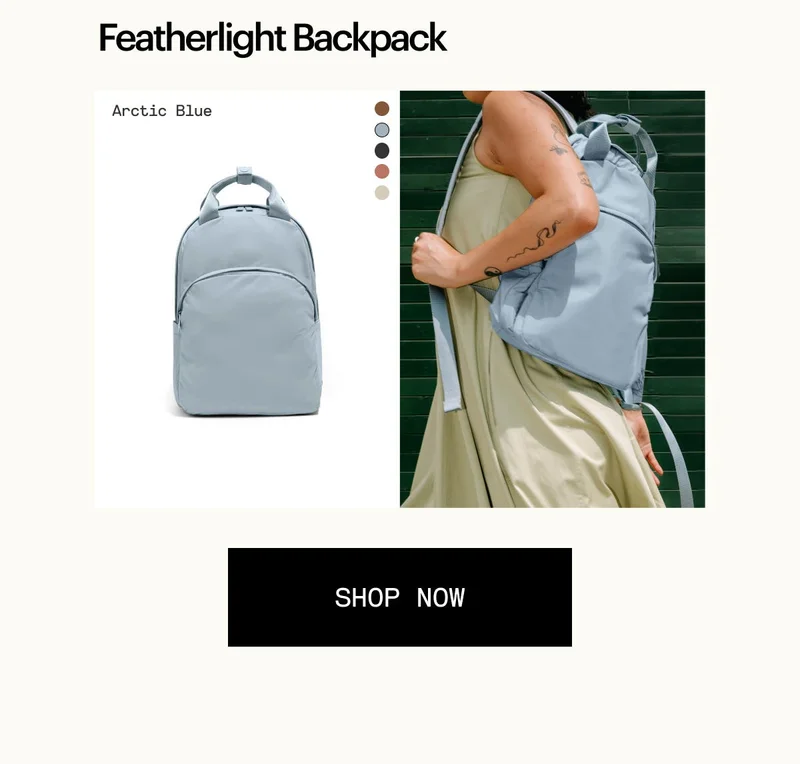 Featherlight Backpack