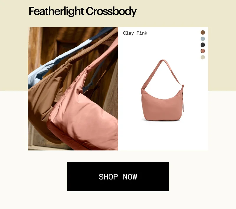 Featherlight Crossbody
