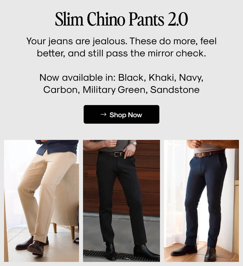 Slim Chino Pants
