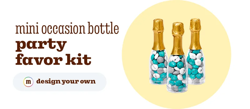 MINI OCCASION BOTTLE PARTY FAVOR KIT