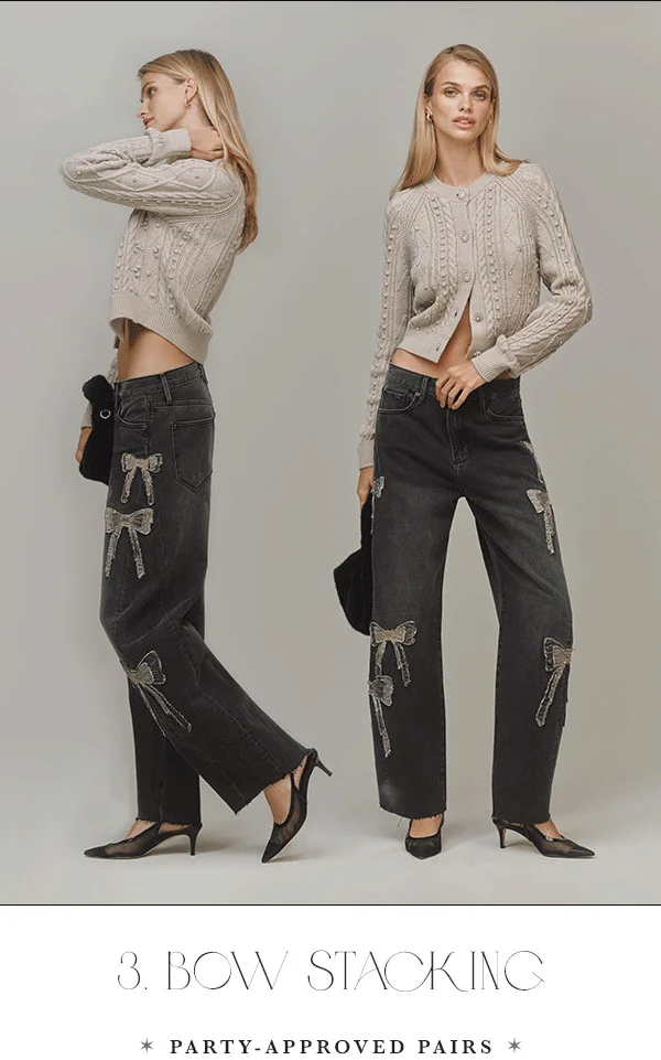 3. bow stacking, party-approved pairs