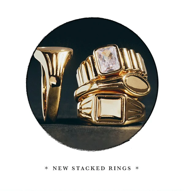 new stacked rings